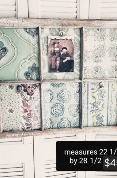Antique Window 4x6 or 5x7 Picture Frame – Shabby Chic Charm!