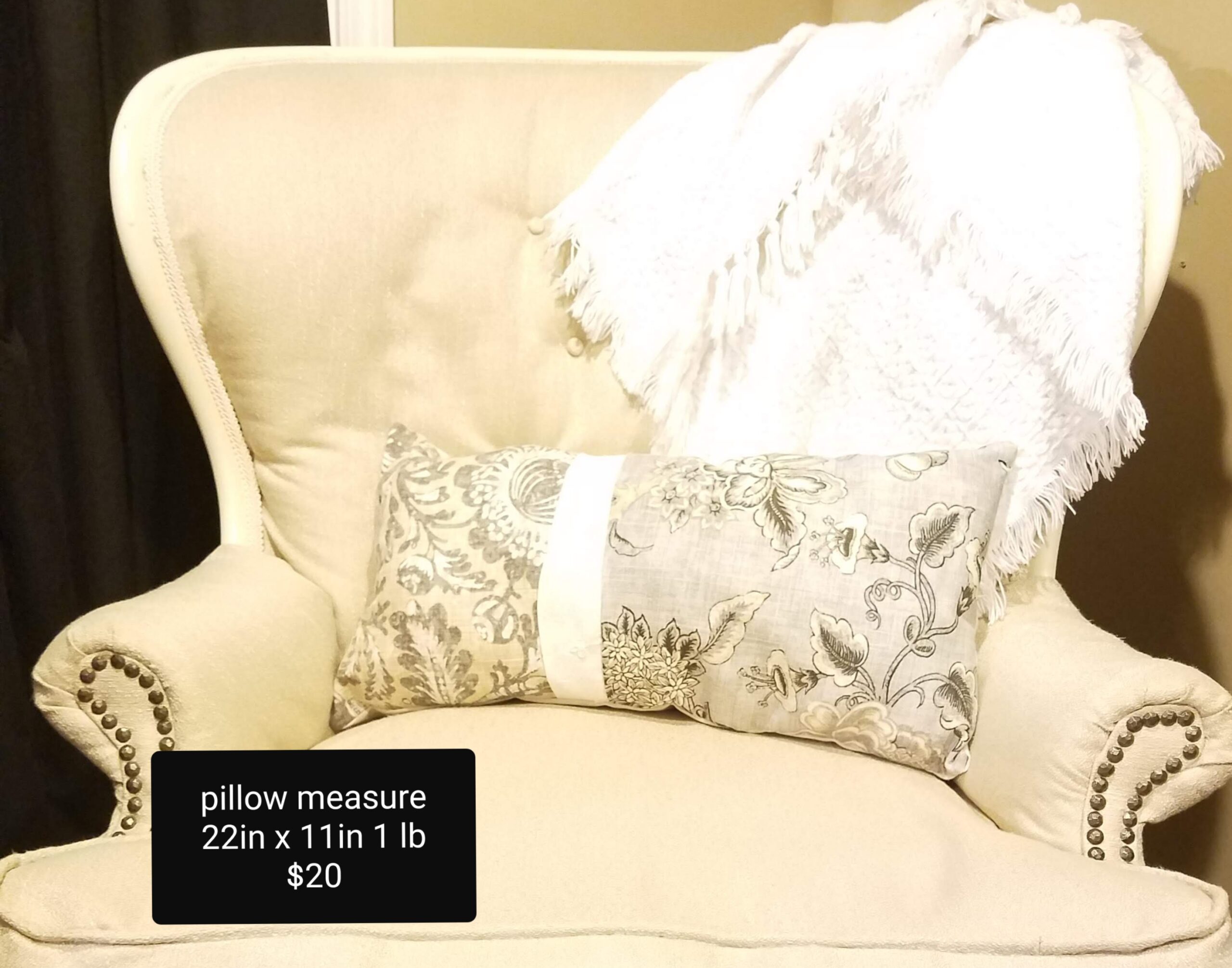 Shabby Chic Pattern Decorative Throw Pillow – Perfect for Cozying Up ...