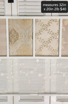 Shabby Chic Fabric Frame – Vintage Charm!
