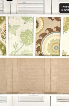 Shabby Chic Fabric Frame – Vintage Charm!
