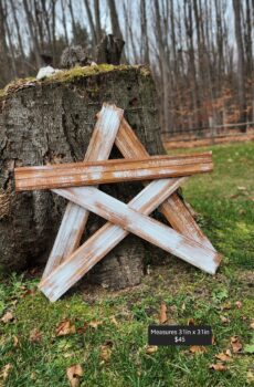 Solid Wood Molding Large Star