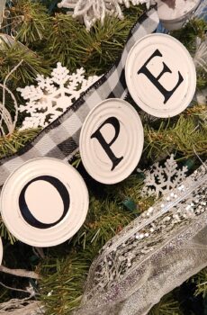 "HOPE" Christmas Banner