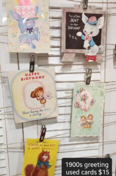 Vintage 1900s Birthday Card Set – Full of History & Charm!
