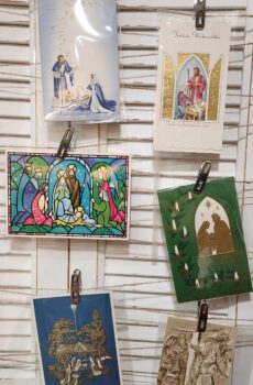 Early 1900s Vintage Christmas Greeting Card Set