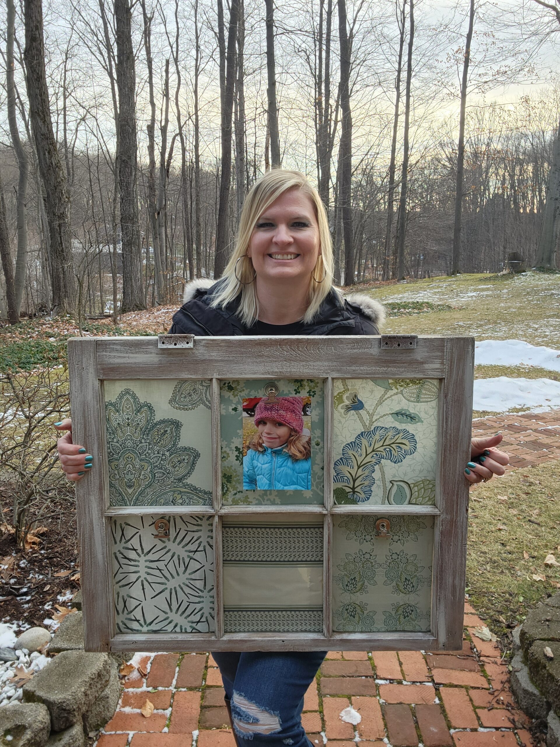 Antique Window 4x6 or 5x7 Picture Frame – Shabby Chic Charm! - Image 2