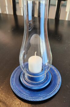 Nautical-Themed Hurricane Candle Lantern