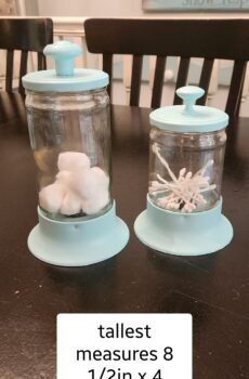 Storage jar set/Candy jars | Crafted in the USA