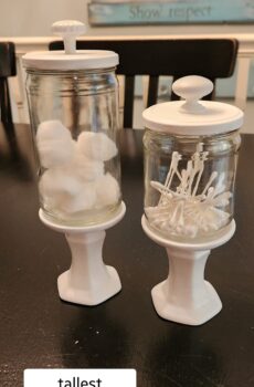 Storage jar set/Candy jars | Crafted in the USA!