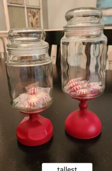 Storage jar set/Candy jars | Crafted in the USA
