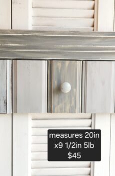 Solid Wood Wall Hanging Garment Rack