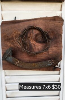 Crown of Thorns Wall Hanging Plaque – A Powerful Easter Statement