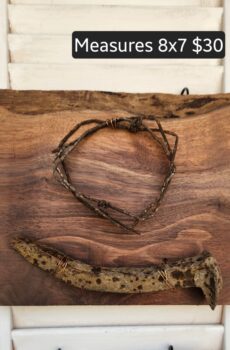 Crown of Thorns Plaque – A Powerful Easter Statement