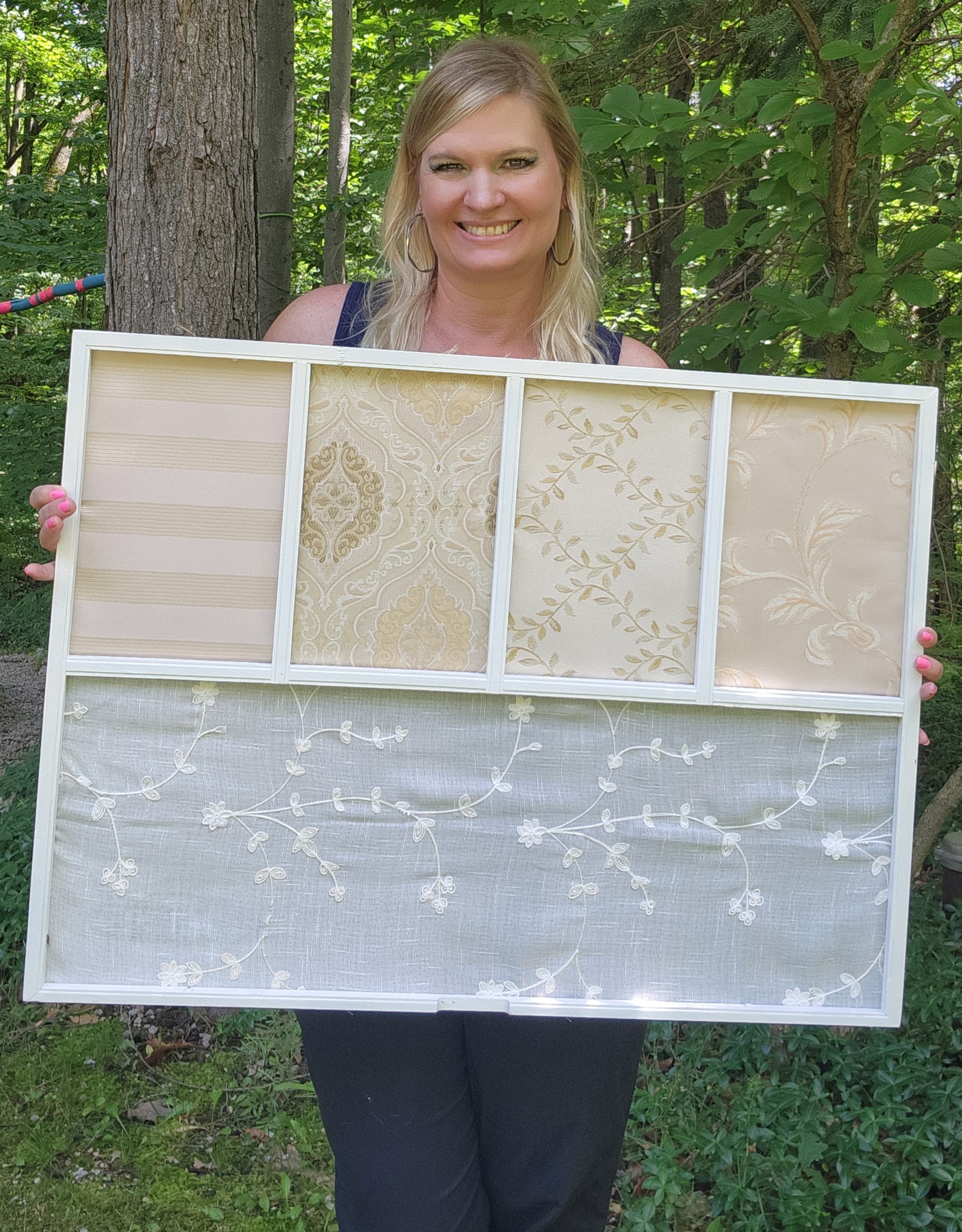 Shabby Chic Fabric Frame – Vintage Charm! - Image 4
