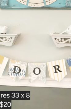 Adore Wallpaper Banner – Perfect for a Nursery!