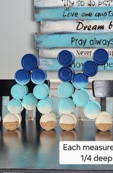 Large Tin Letters – "LAKE"