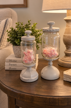 Storage jar set/Candy jars | Crafted in the USA!