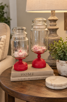Storage jar set/Candy jars | Crafted in the USA