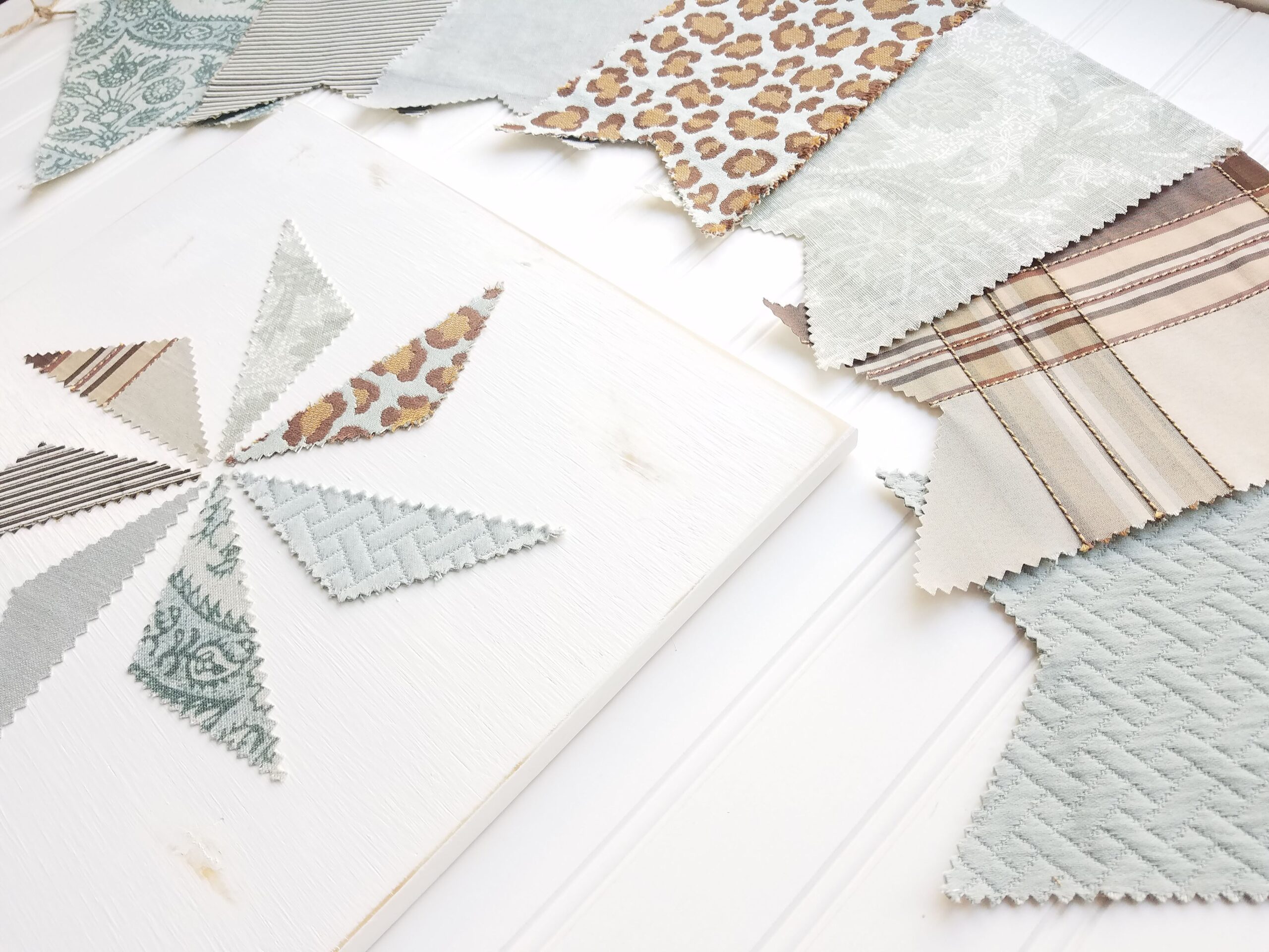 Custom Fabric Banner + Matching Flower Wall Art! - Image 4