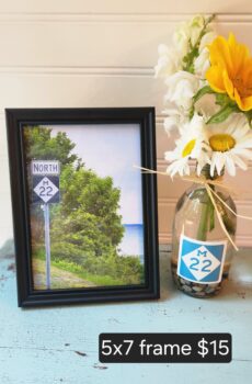 5x7 Picture Frame with Iconic M-22 Photo