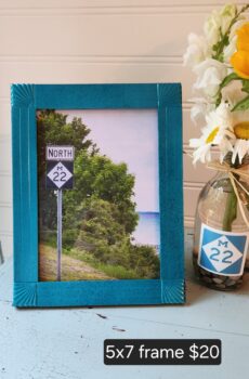 5x7 Picture Frame with Iconic M-22 Photo