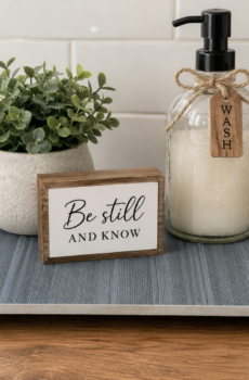 Handcrafted Tile Pedestal – Functional Art for Your Space