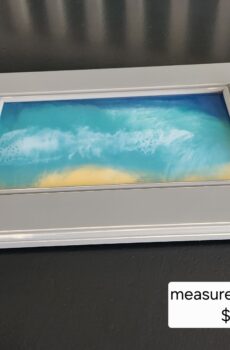 Handmade Wood & Epoxy Resin Serving Tray – Ocean Water Designs - Crafted in the USA