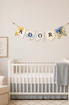 Adore Wallpaper Banner – Perfect for a Nursery!