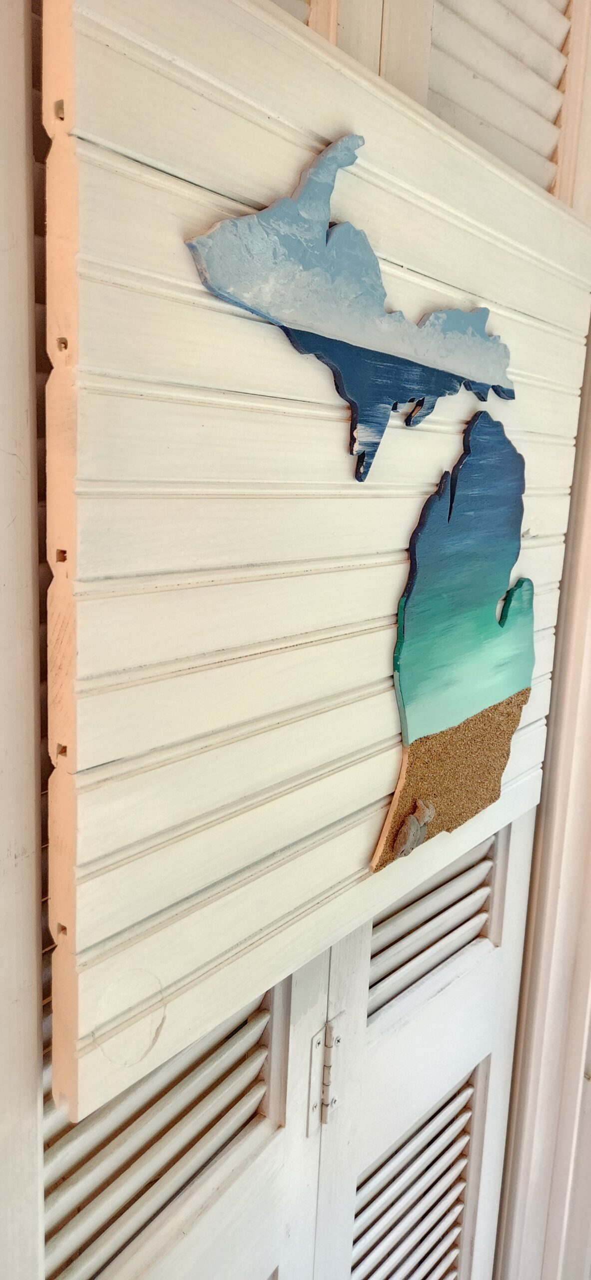 Great Lakes Michigan Wall Art – Handmade Coastal Lake Decor - Made in the USA - Image 5